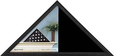 Pinnacle Frames & Accents Wood Flag Display Case Box, 16" x 22.5" The Military Gift Store