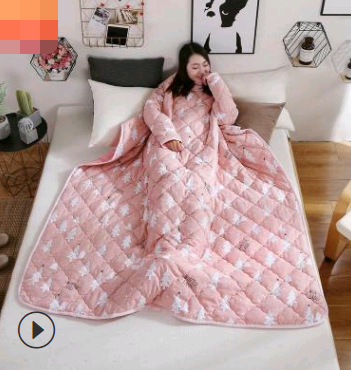 Winter Lazy Quilt with Sleeves Pi-Mart