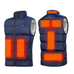 Smart usb nine-piece heating vest
