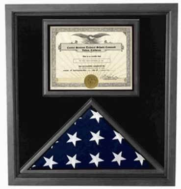 Flags Connections Premium USA-Made Solid wood Flag Document Case The Military Gift Store