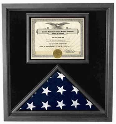 Flags Connections Retirement Flag Display Case - Military Retirement Gift The Military Gift Store