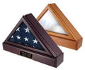 Flags Connections Officers Flag Display Case AND Pedestal for 5ft x 9.5ft Flag The Military Gift Store