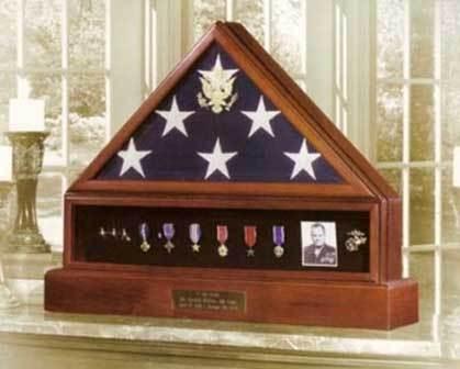 Flags Connections Presidential Pedestal Flag Medal Display The Military Gift Store