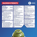 Mucinex Fast-Max Severe Congestion & Cough Medicine, OTC Sinus/Nasal Decongestant, Expectorant, 6 fl oz