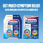 Maximum Strength Mucinex Fast-Max Cold & Flu and Nightshift Severe Cold & Flu All-in-One Multi Symptom Relief Liquid - 2 x 6 fl oz
