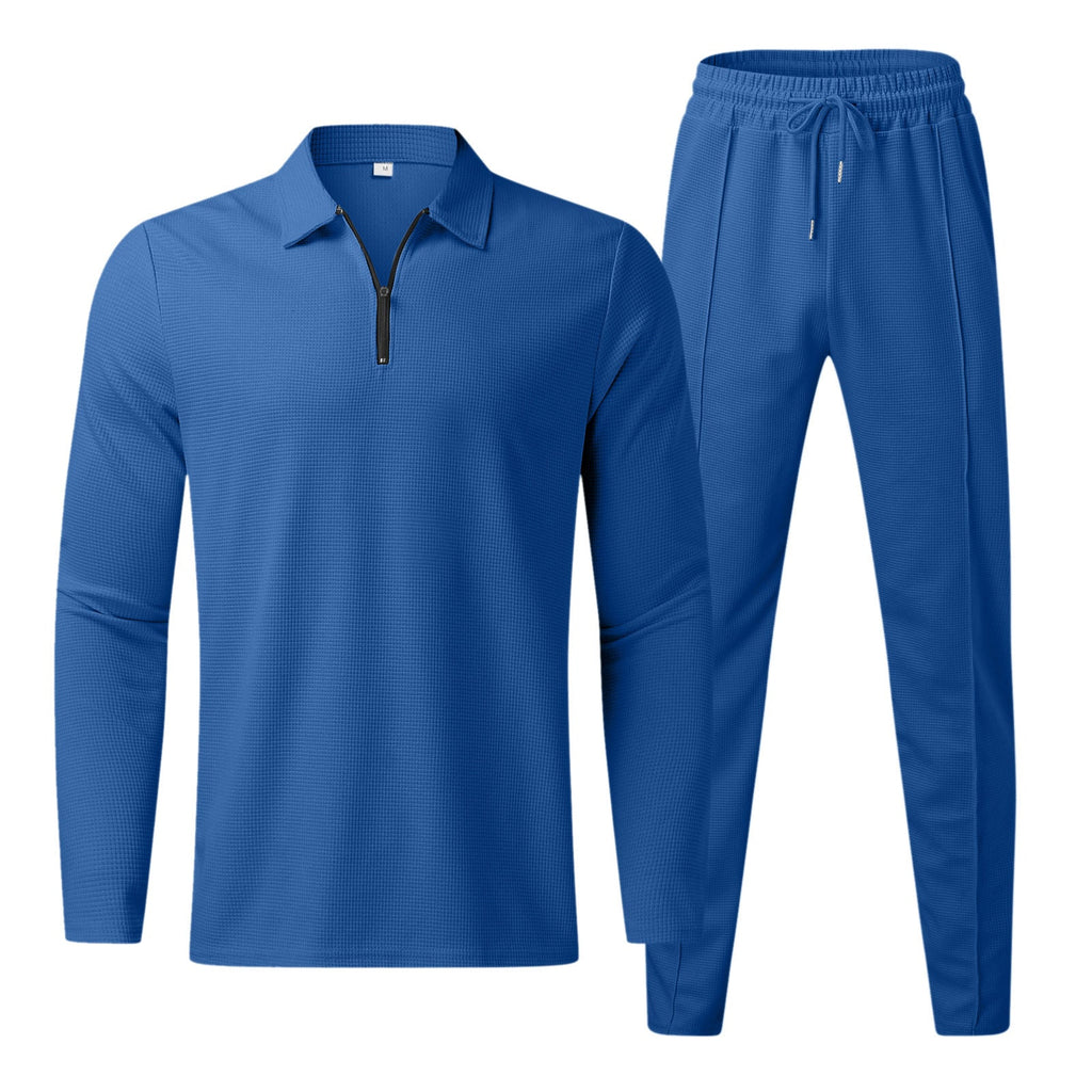 Summer Long-sleeve Pants Two-piece Sports And Leisure Men's Suit Lootquake LLC