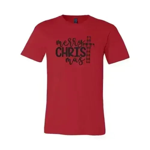 Merry Christmas Cross Shirt - SJB-DIAMOND ELITES