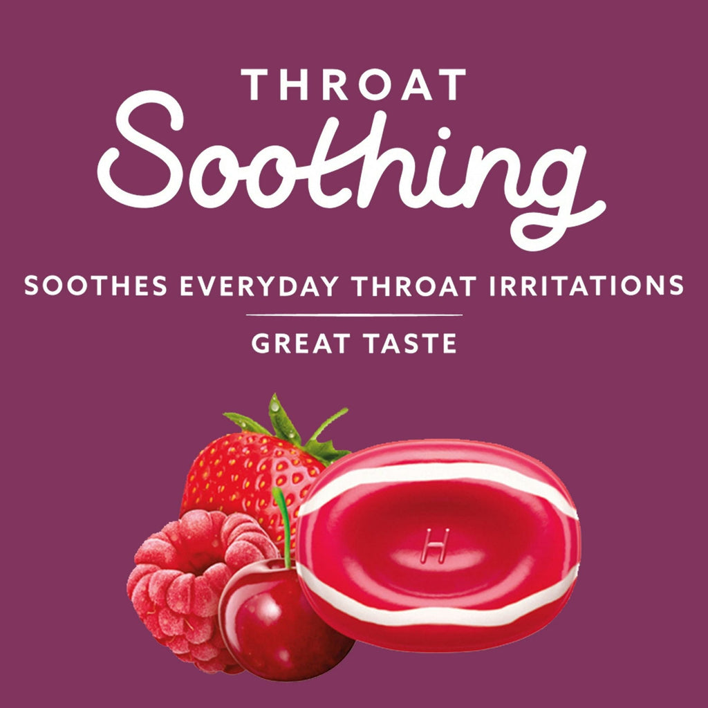 HALLS Throat Soothing (Formerly HALLS Breezers) Cool Berry Throat Drops, 25 Drops