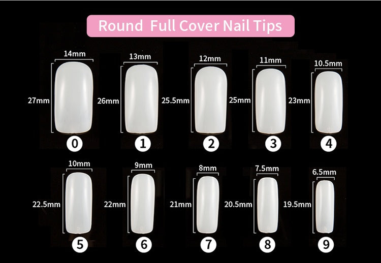 500 French nails Pi-Mart