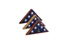 American 4 ft x 6 ft flag cases. The Military Gift Store