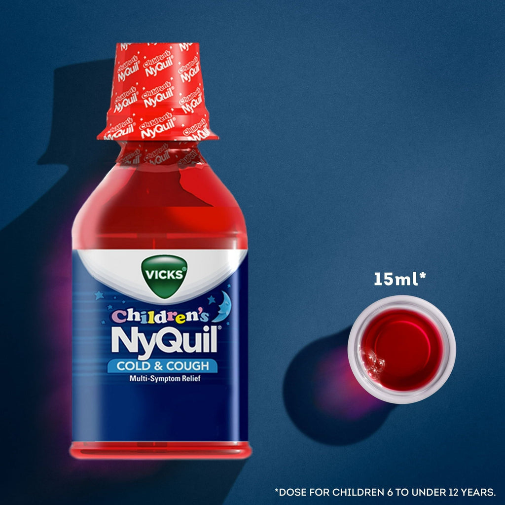 Vicks NyQuil Kid's Cold and Cough Medicine, 8 fl oz EasyOptionXY LLC