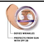 COVERGIRL + OLAY Simply Ageless Instant Wrinkle-Defying Foundation with SPF 28, Buff Beige, 0.44 oz