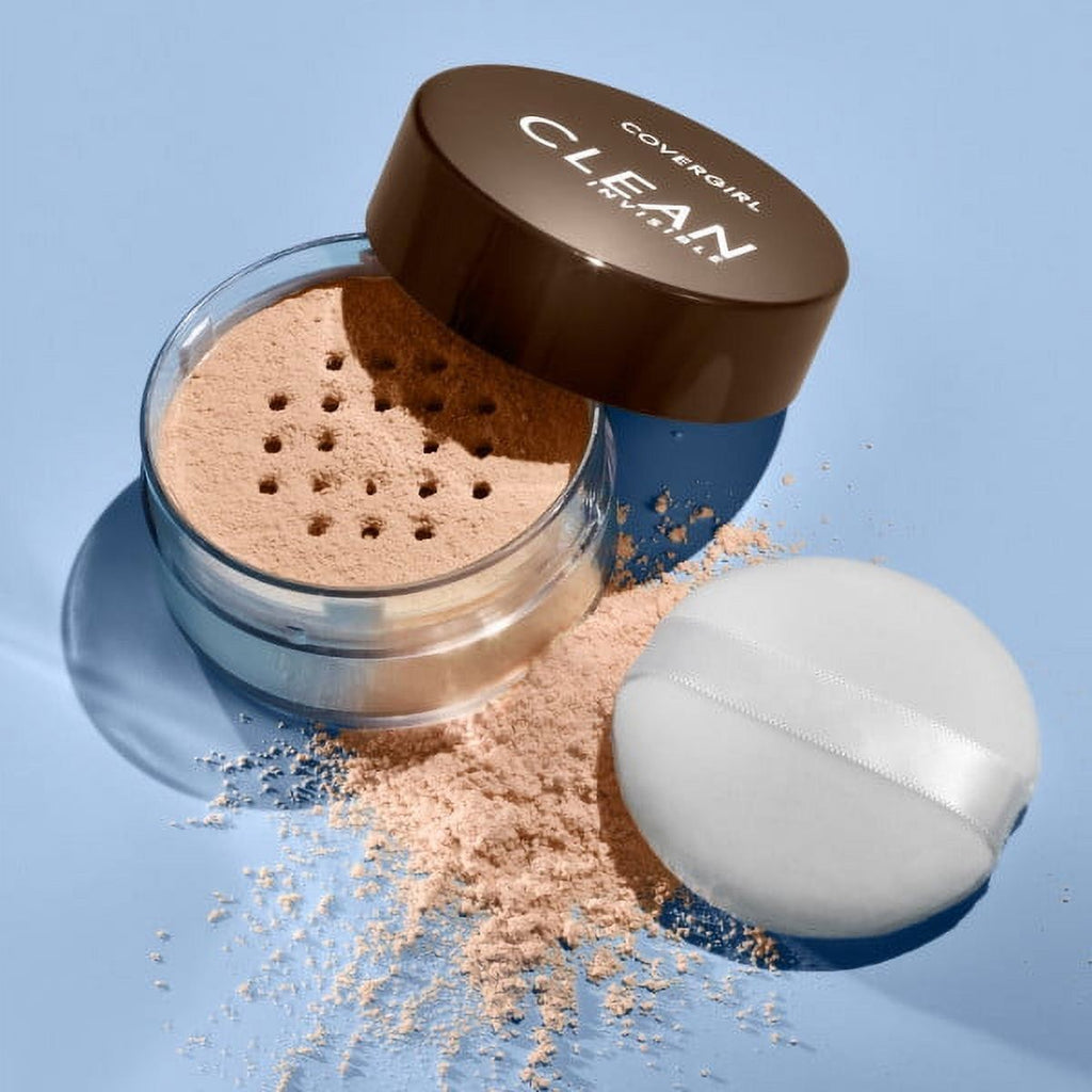 COVERGIRL Clean Invisible Loose Powder, 110 Translucent Light, 0.63 oz EasyOptionXY LLC