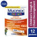 Mucinex Children's Cough Medicine & Expectorant for Kids, OTC Relief, Orange Cr¨¨me Flavor Mini-Melts, 12 ct