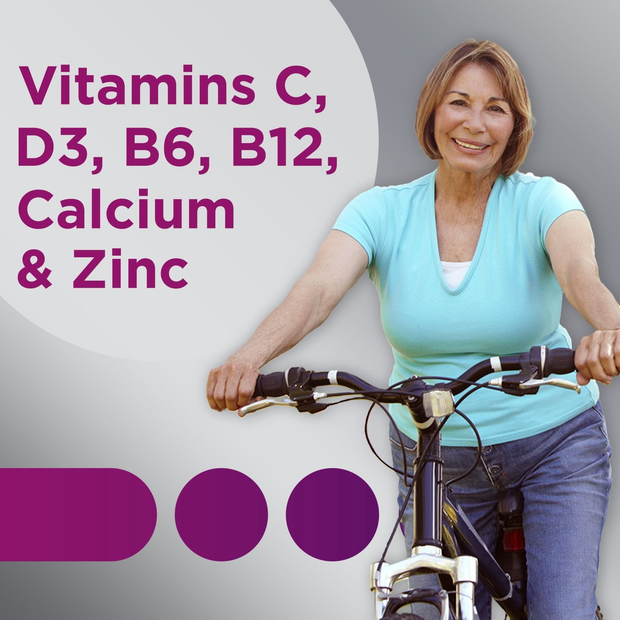 Centrum Silver Multivitamins for Women Over 50; Multimineral Supplement; 65 Count EasyOptionXY LLC