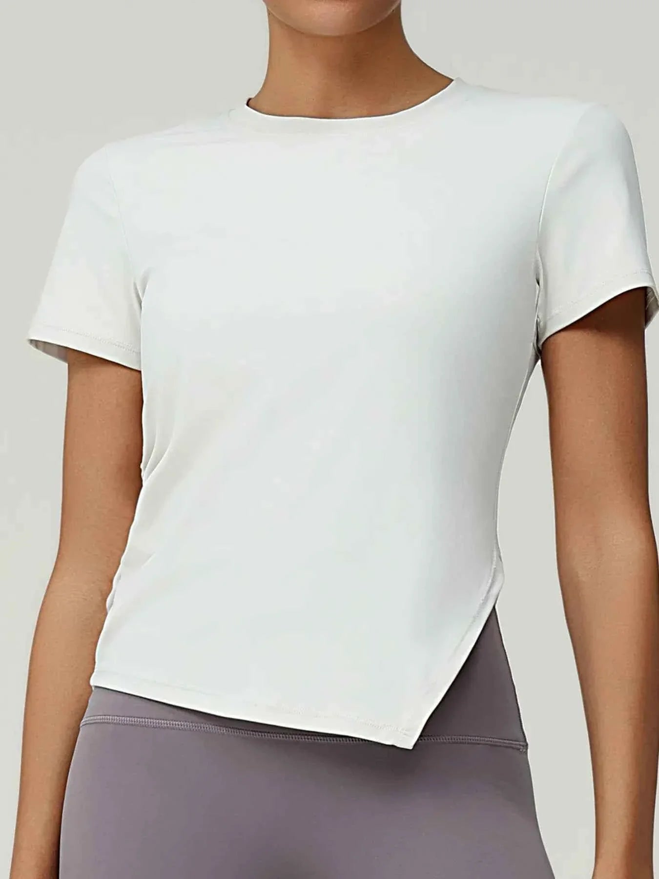 ActiveEase Plus Slit Tee THRIXINE