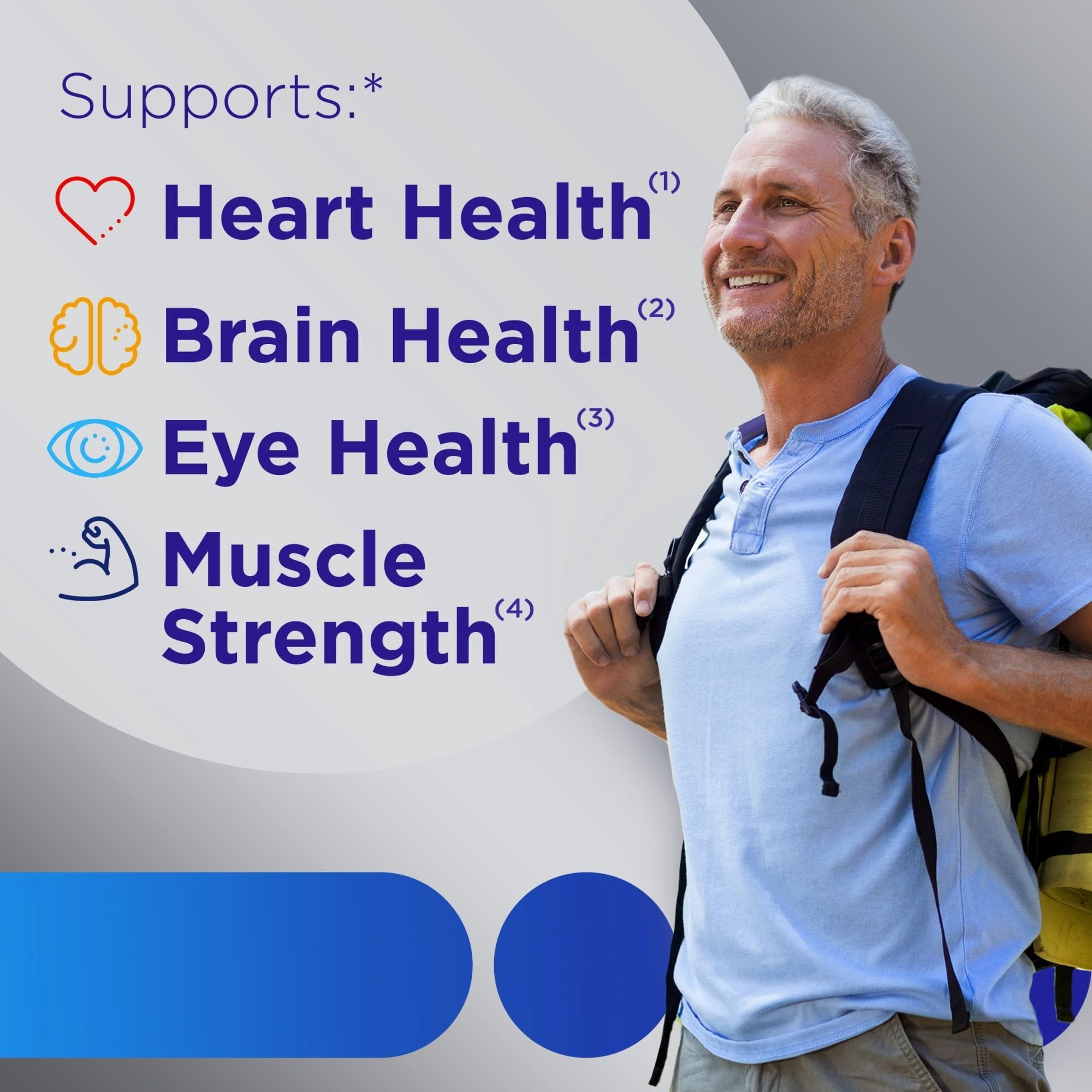 Centrum Multigummies Multivitamin for Men 50 Plus Gummies; 80 Count EasyOptionXY LLC