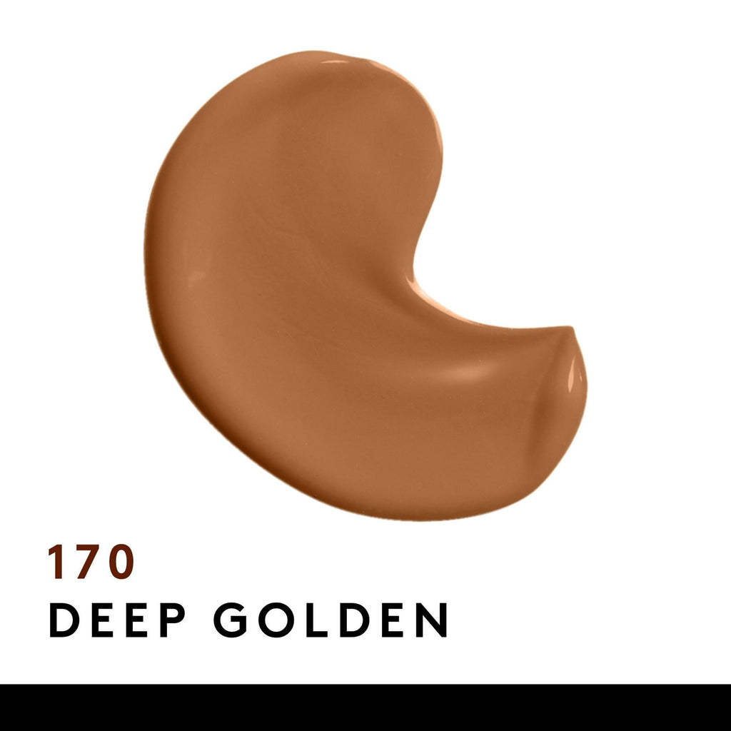 COVERGIRL Clean Liquid Foundation, 170 Deep Golden, 1 fl oz, Liquid Foundation, Moisturizing Foundation, Lightweight Foundation, Cruelty-Free Foundation, Unscented Foundation