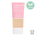 COVERGIRL Clean Fresh Skin Milk, Clean Vegan Formula, Light/ Medium, 1 fl oz, Lightweight Foundation