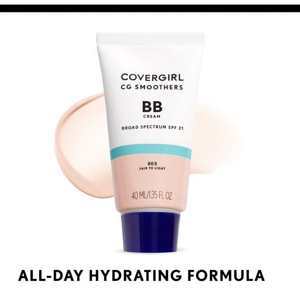 COVERGIRL Smoothers Lightweight BB Cream, 810 Light to Medium, 1.35 fl oz