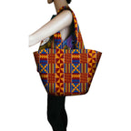 Batik print handbag Pi-Mart