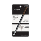COVERGIRL Easy Breezy Brow Micro-Fine + Define Pencil, 710 Soft Brown, 0.003 oz