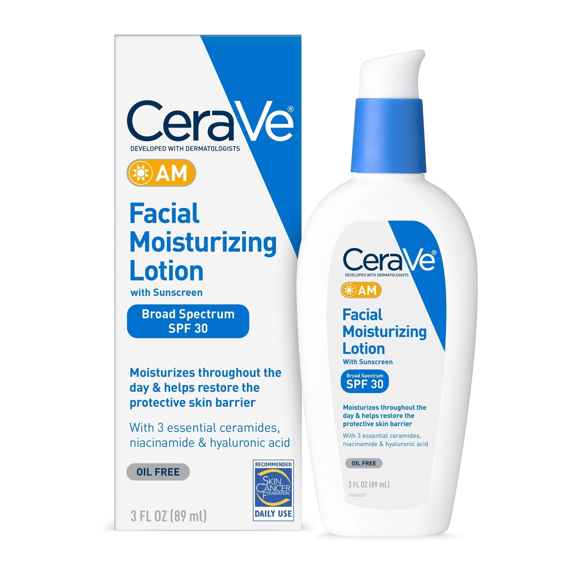 Cerave Normal to Oily Cleanser & Moisturizer Set