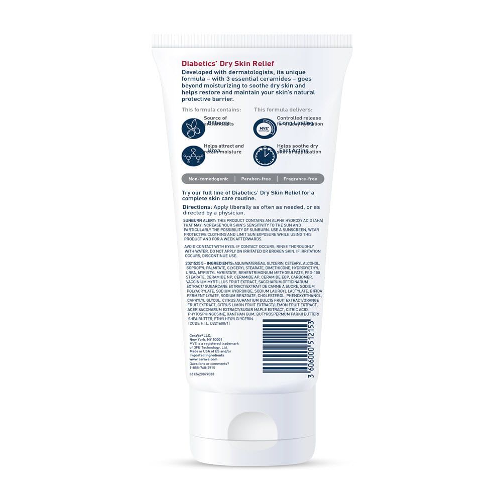CeraVe Diabetics Moisturizing Body Cream for Dry Skin, 8 oz EasyOptionXY LLC