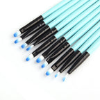 Professional 32Pcs Makeup Brush Foundation Eye Shadows Powder Blue Make Up Brushes Tools Cosmetic Bag pincel maquiagem Brushes Pi-Mart