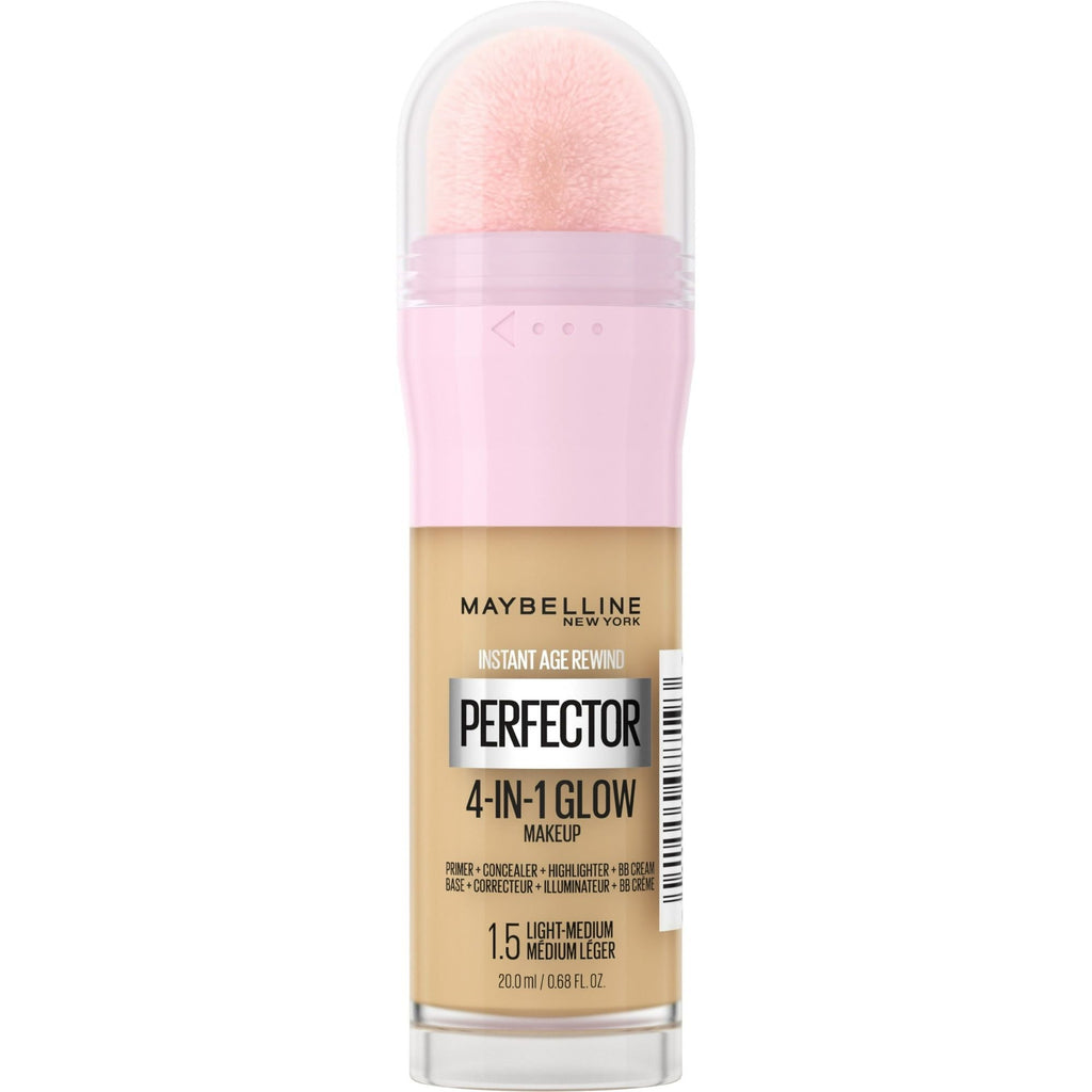 Maybelline Instant Age Rewind Instant Perfector Glow Makeup, Light Medium, 0.68 fl oz EasyOptionXY LLC