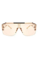Square Oversize Retro Sunglasses - 100% UV Protection | Femstylo