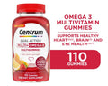 Centrum Multigummies Adult Gummy Vitamins, Multivitamin Supplements, Assorted Fruit, 110 Ct EasyOptionXY LLC