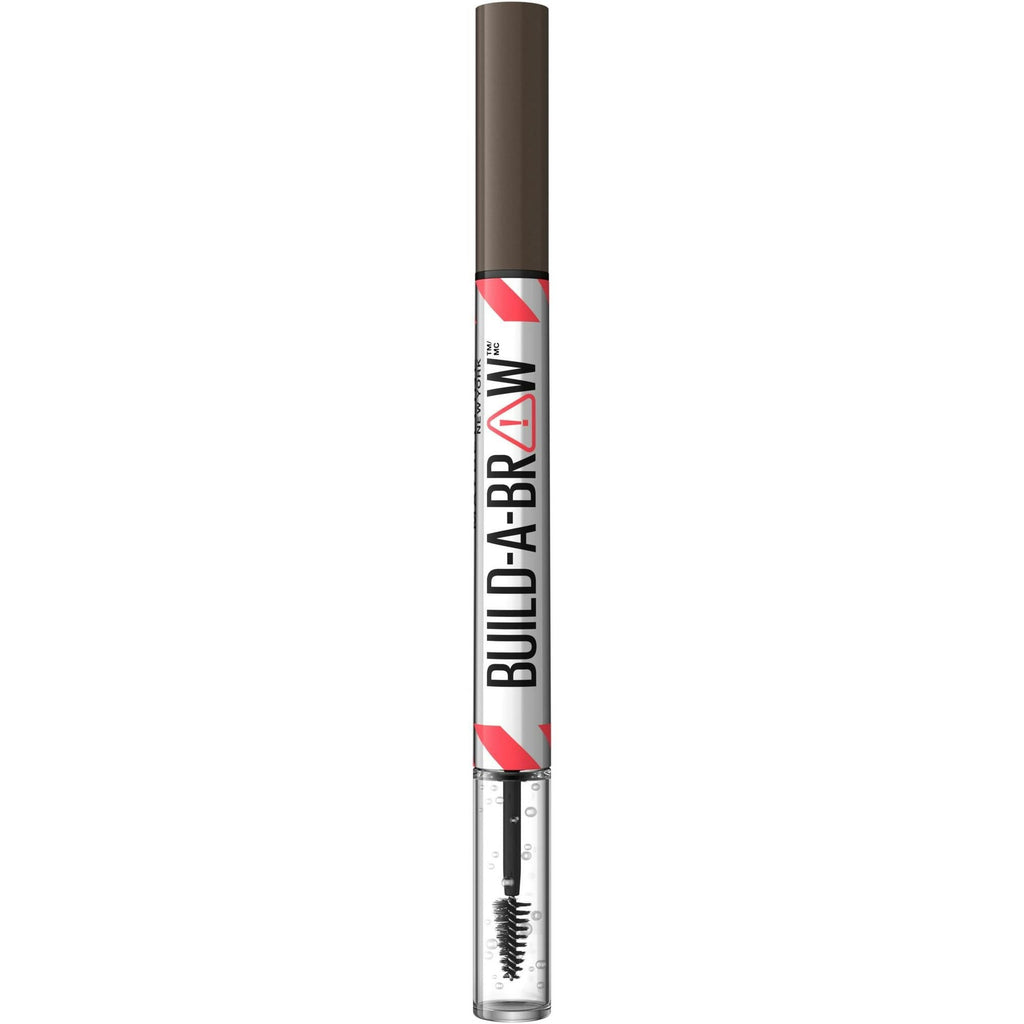 Maybelline Build A Brow 2-in-1 Eyebrow Pen and Sealing Gel, Black Brown