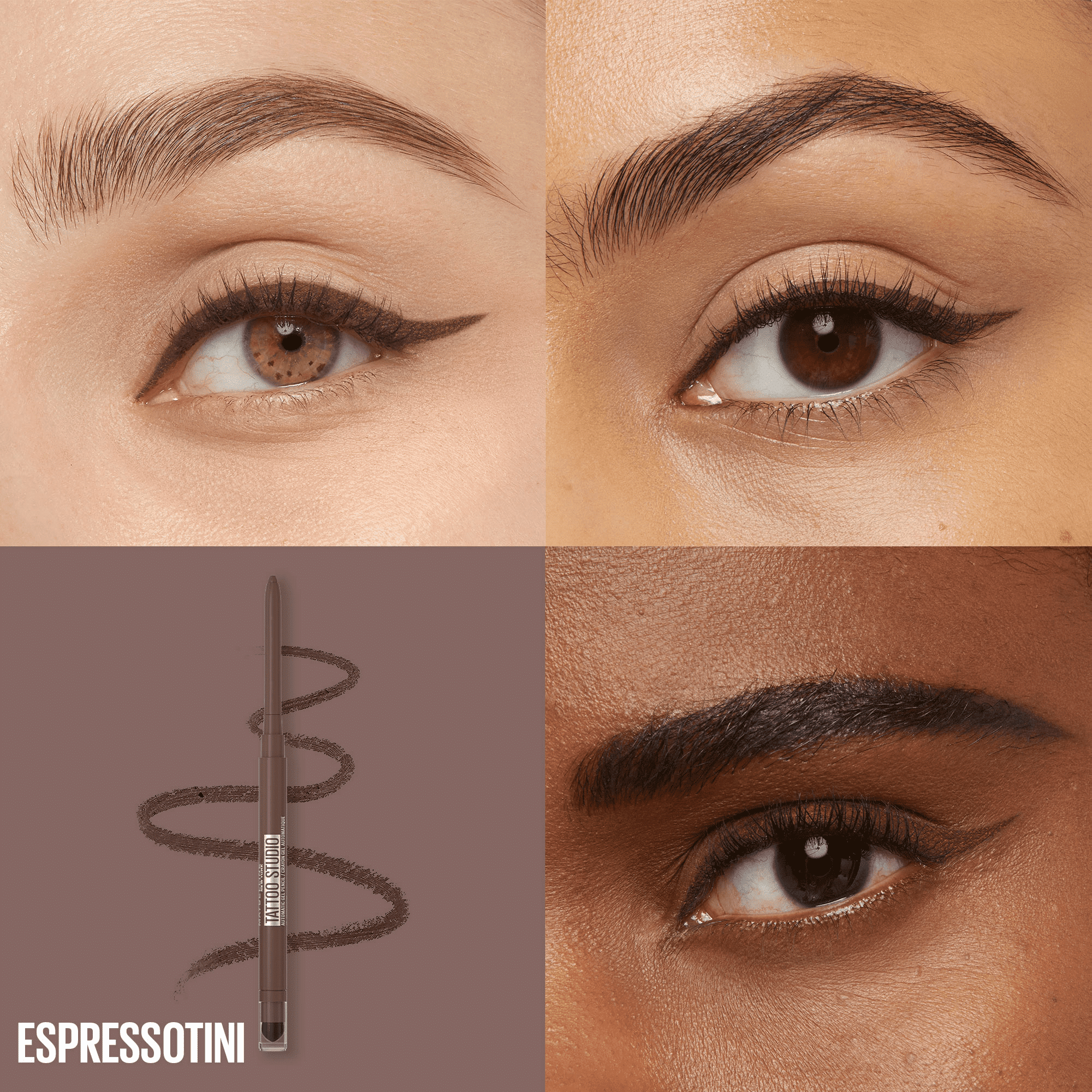 Maybelline Tattoo Studio Smokey Gel Pencil Eyeliner, Smokey Brown EasyOptionXY LLC