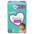 Pampers Cruisers Active Fit Taped Diapers Size 5, 19 Count EasyOptionXY LLC