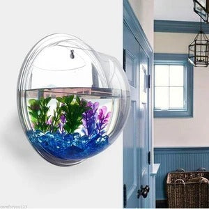 Wall-Mounted Fish Bowl Pi-Mart
