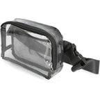 Waterproof Fanny Pack – Transparent Small Crossbody Belt Bag with Adjustable Shoulder Strap, Ideal for Festival, Hiking, Concerts, and Travel, Stadium Approved Waist Bag - SJB-DIAMOND ELITES