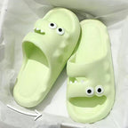 Cute Cartoon Slippers For Women Men Indoor And Outdoor Non-slip Thick Soles Floor Bathroom Slippers Fashion House Shoes Pi-Mart