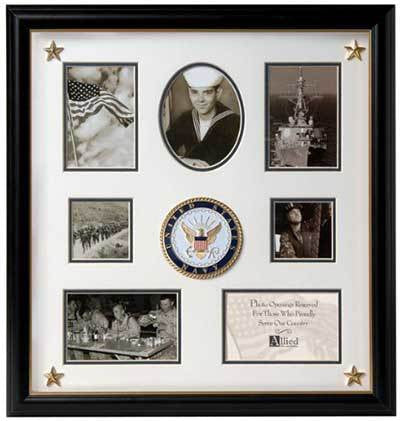 Flags Connections United States Navy Collage Frame The Military Gift Store