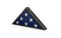 Memorial Flag Display Case for Burial and Presentation Flags, 5x9 Feet (Black) The Military Gift Store