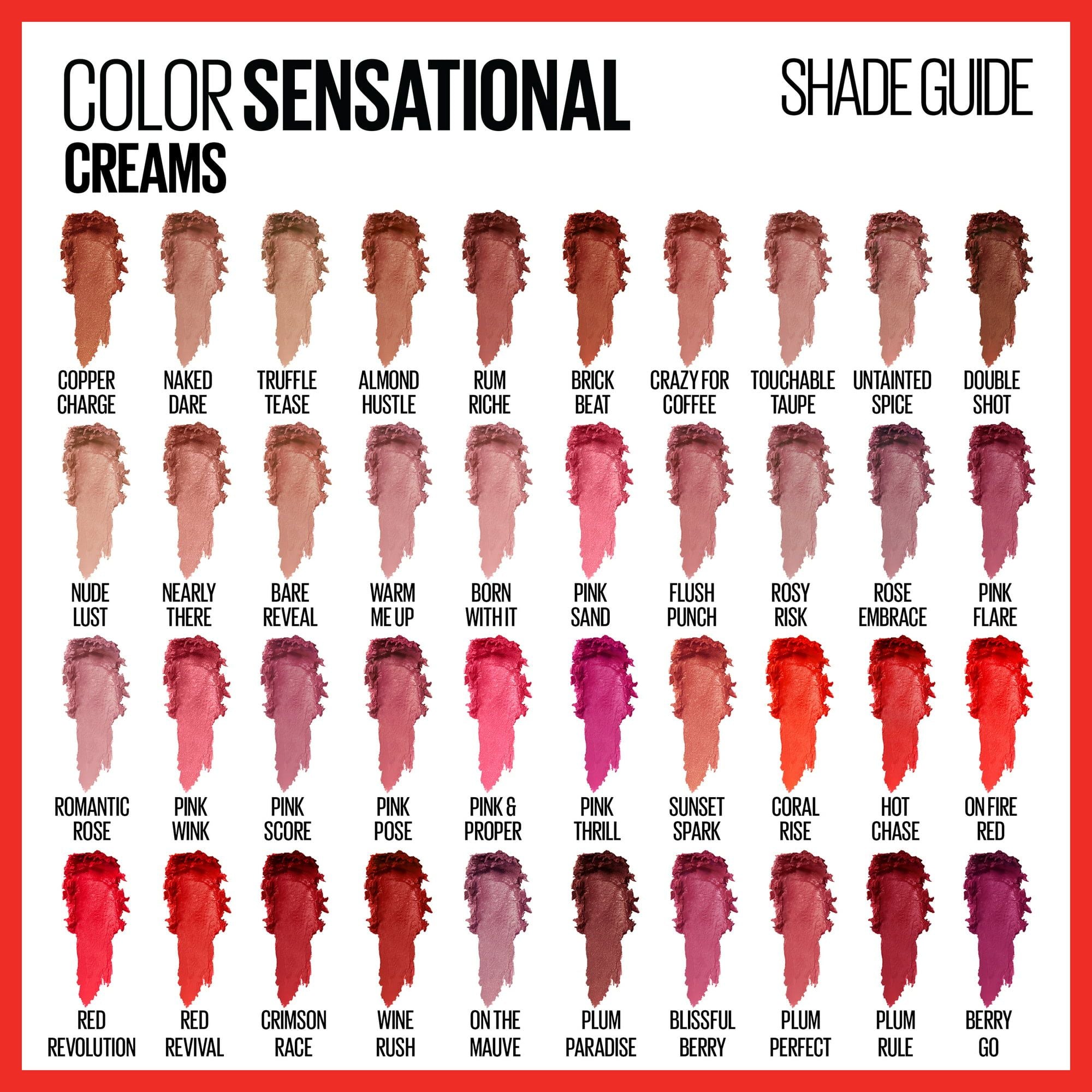 Maybelline Color Sensational Cream Finish Lipstick, Pink and Proper EasyOptionXY LLC