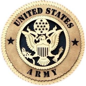 Army wall tribute, Laser Wall Tributes The Military Gift Store