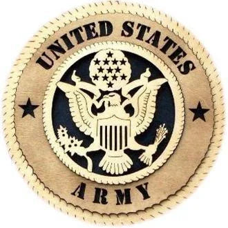 Army wall tribute, Laser Wall Tributes available in both 9-inch and 12-inch versions The Military Gift Store