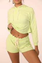 French Terry Lounge Shorts THRIXINE