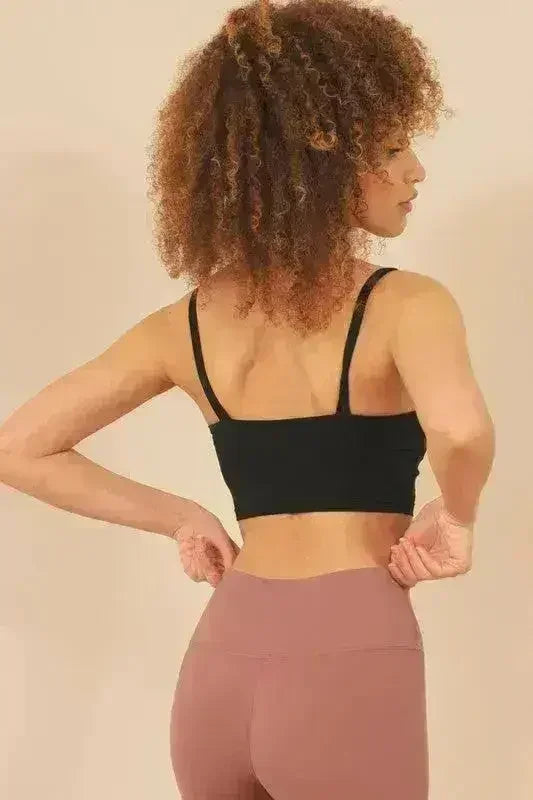 Naomi Sports Bra – Medium Support | Double-Strap Comfort
