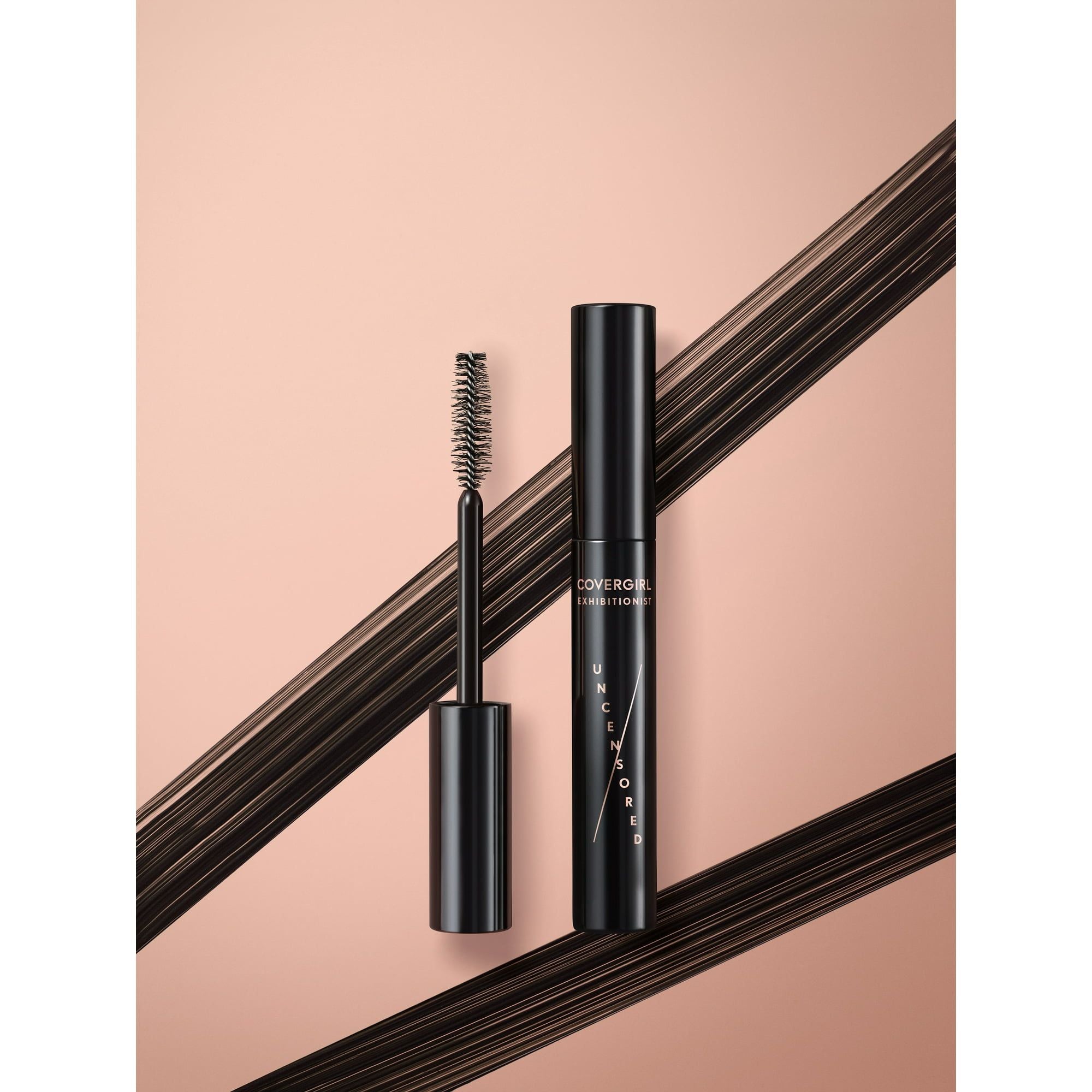 COVERGIRL Exhibitionist Uncensored Mascara, Volume and Length Mascara, 0.3 Fl Oz, Mascara for Volume, Volume Mascara, Waterproof Mascara, Lengthening Mascara, Long Lasting, No Flaking or Smudging