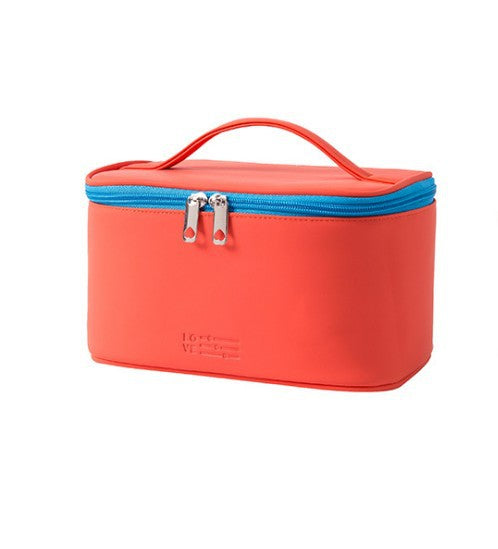 Capacity waterproof cosmetic bag, PU multi-functional cosmetic storage bag, cosmetic bag lightweight, makeup bag organizer, - SJB-DIAMOND ELITES