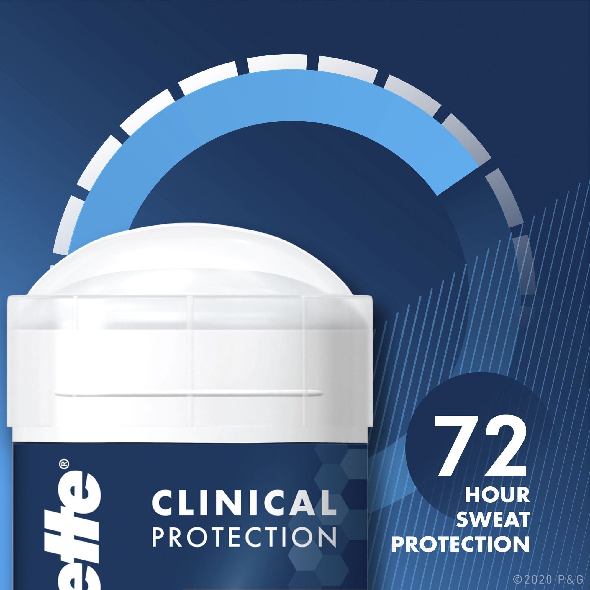 Gillette Clinical Soft Solid Antiperspirant Deodorant; Ultimate Fresh; 2.6 oz EasyOptionXY LLC