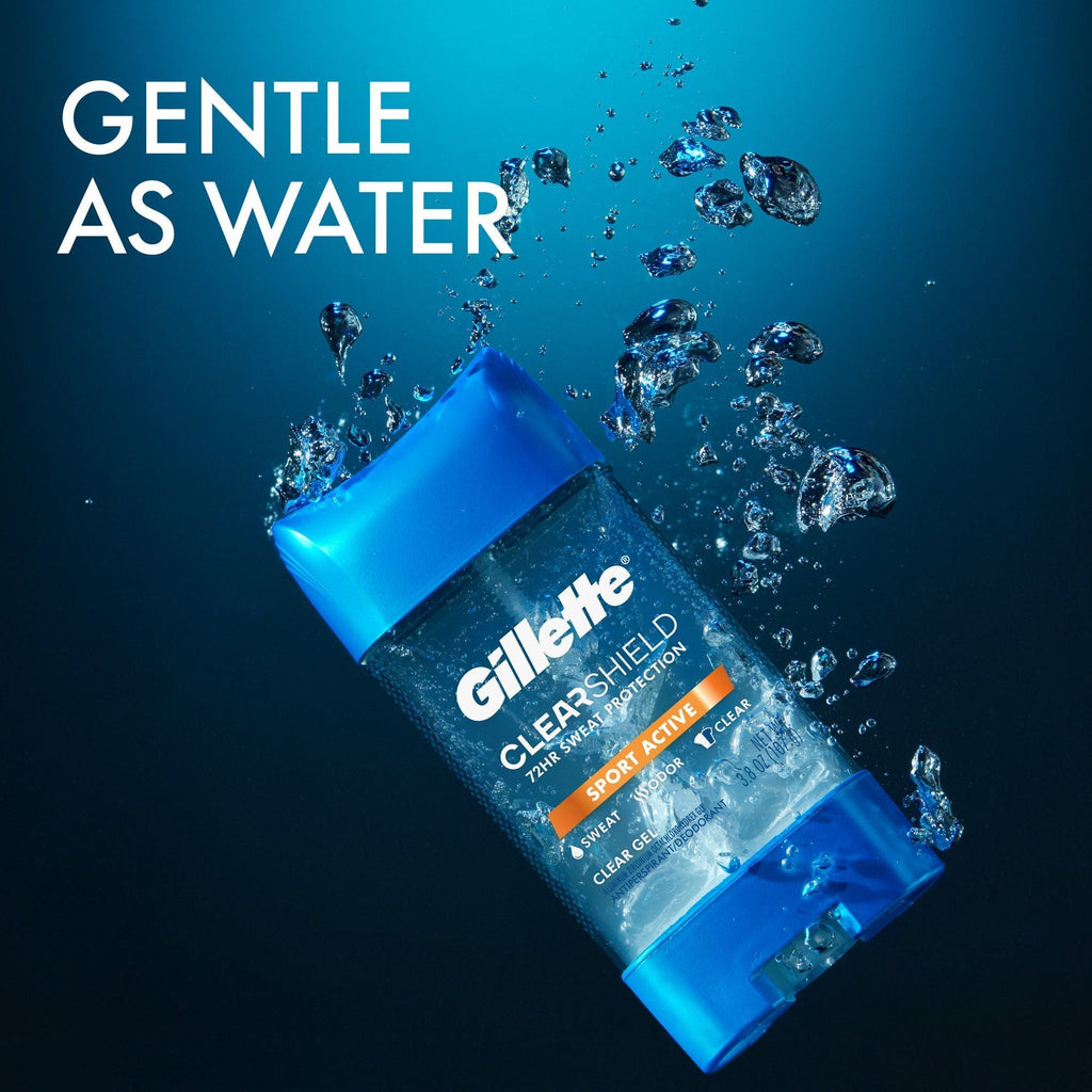 Gillette Antiperspirant and Deodorant for Men; Sport Active; Twin Pack; 3.8 oz EasyOptionXY LLC