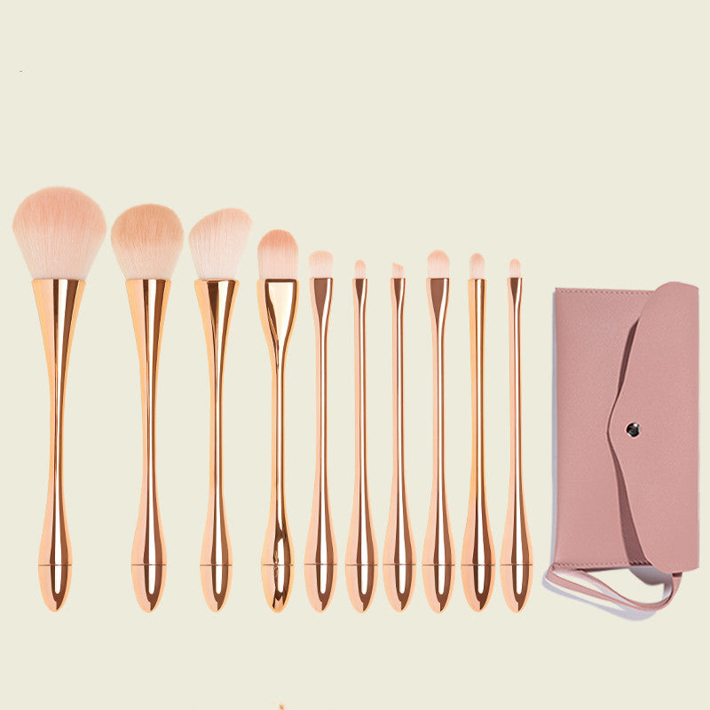 Small Waist Makeup Brush Set Soft Hair Loose Powder Makeup Tool Pi-Mart